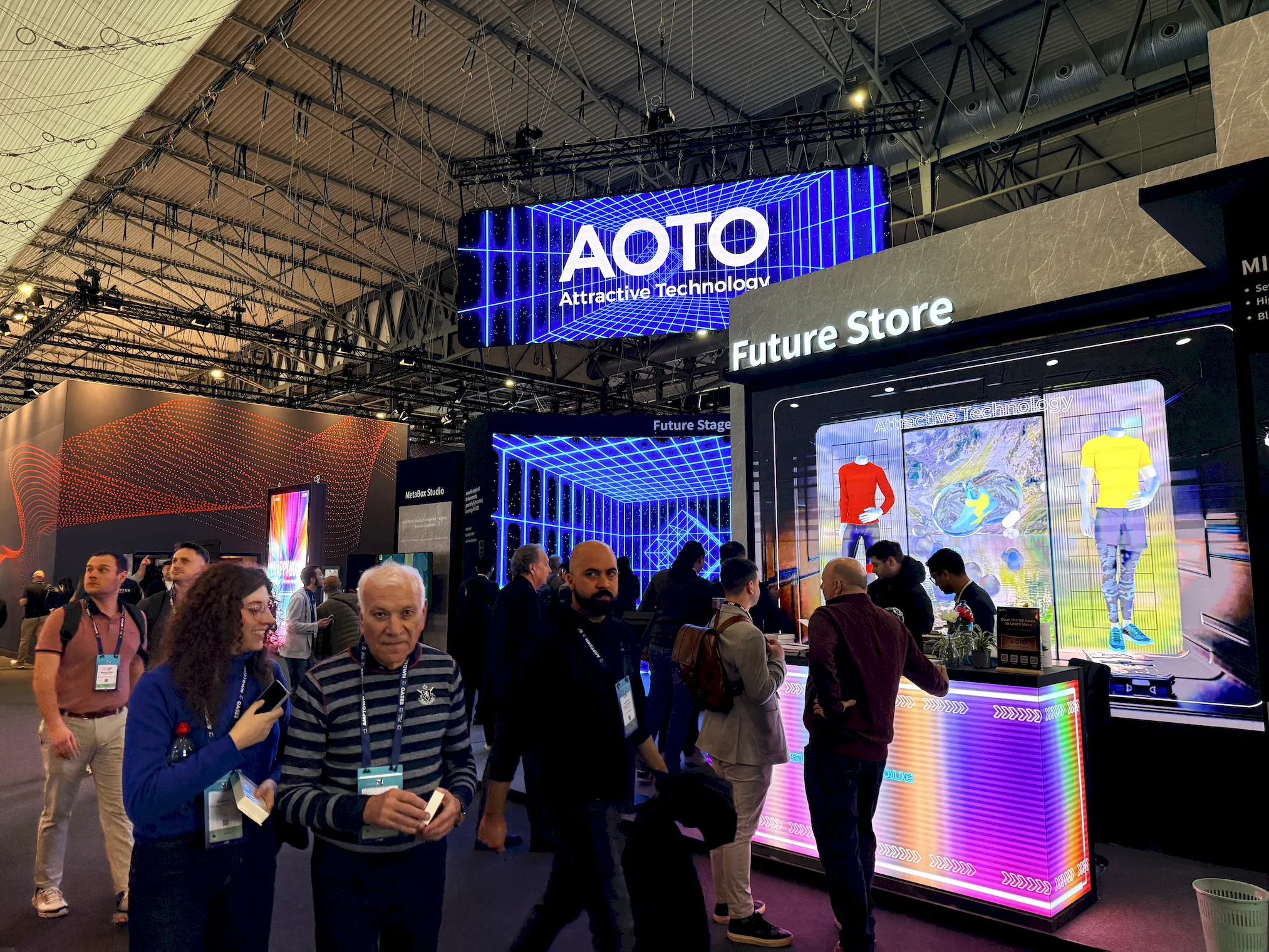 AOTO Unveils “AI + Visual” Breakthroughs at ISE 2026 — New Launches Span Digital Signage, Virtual Studios, and Immersive Retail